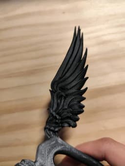 گیره مو کانزاشی مدل بال فرشته (Angel Wings) | اکسسوری موی خاص و فانتزی – تصویر 7