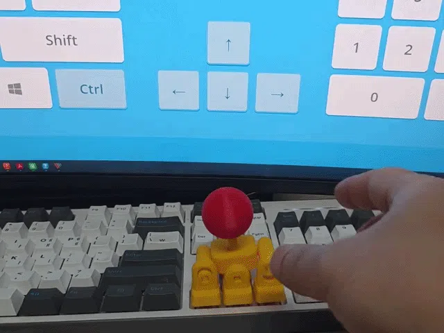 کلید کیبورد جوی‌استیک مکانیکی | کی‌کپ کنترلر گیمینگ JoyStick – تصویر 2